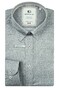 Giordano Loretto Satin Stretch Micro Herringbone Overhemd Donker Groen