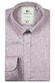 Giordano Loretto Satin Stretch Micro Herringbone Overhemd Mauve