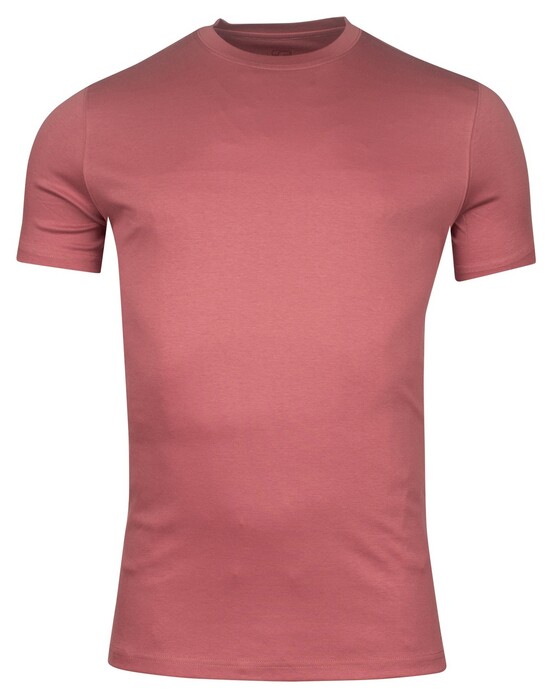 Giordano Luca Crew Neck Uni Color Soft Liquid Cotton T-Shirt Mauve