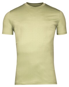 Giordano Luca Crew Neck Uni Color Soft Liquid Cotton T-Shirt Pastel Green