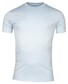 Giordano Luca Uni Color Soft Liquid Cotton Crew Neck T-Shirt Licht Blauw