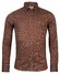 Giordano Lucca Button Down Two-Tone Herringbone Overshirt Donker Bruin