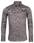 Giordano Lucca Button Down Two-Tone Herringbone Overshirt Zwart