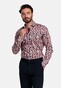 Giordano Maggiore Abstract Liberty Pattern Overhemd Deep Mauve-Multi