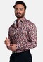 Giordano Maggiore Abstract Liberty Pattern Overhemd Deep Mauve-Multi
