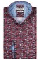 Giordano Maggiore Animals Safari Subtle Stretch Overhemd Cerise