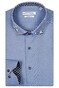 Giordano Maggiore Bold Twill Semi Cutaway Overhemd Bright Blue