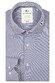 Giordano Maggiore Diagonal Stripe Double Twill Two-Ply Cotton Overhemd Bright Cobalt