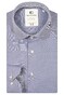 Giordano Maggiore Diagonal Stripe Double Twill Two-Ply Cotton Overhemd Bright Cobalt