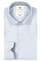 Giordano Maggiore Diagonal Stripe Double Twill Two-Ply Cotton Shirt Light Blue