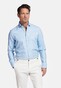 Giordano Maggiore Diagonal Stripe Double Twill Two-Ply Cotton Shirt Light Blue