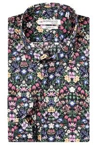 Giordano Maggiore Fancy Flowers Overhemd Cerise-Multi