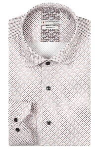 Giordano Maggiore Fancy Mini Pattern Shirt Red-Multi