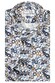 Giordano Maggiore Fantasy Floral Pattern Overhemd Dark Navy-Beige