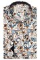 Giordano Maggiore Fantasy Paisley Deer Bells Pattern Shirt Dark Brown-Multi