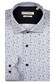 Giordano Maggiore Fine Twill Allover Graphic Pattern Overhemd Blauw