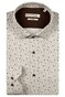 Giordano Maggiore Fine Twill Allover Graphic Pattern Overhemd Groen