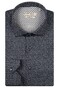 Giordano Maggiore Fine Twill Micro Flower Pattern Overhemd Donker Bruin