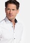 Giordano Maggiore Fine Twill Two-Ply Cotton Semi Cutaway Collar Overhemd Wit