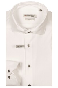 Giordano Maggiore Jersey Liquid Cotton Overhemd Optical White