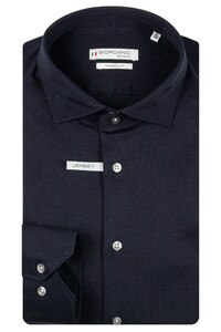 Giordano Maggiore Jersey Liquid Cotton Shirt Navy