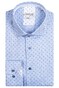 Giordano Maggiore Minimal Diagonal Pattern Overhemd Lichtblauw-Blauw