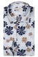 Giordano Maggiore Poplin Flower Stripes Fantasy Semi Cutaway Collar Overhemd Navy-Multi