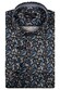Giordano Maggiore Satin Stretch Allover Flower Pattern Shirt Navy-Multi