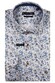Giordano Maggiore Satin Stretch Allover Flower Pattern Shirt Optical White-Multi