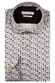 Giordano Maggiore Satin Stretch Graphic Pattern Shirt Blue-Multi