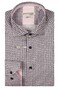 Giordano Maggiore Satin Stretch Graphic Triangles Pattern Overhemd Rood-Multi