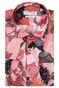 Giordano Maggiore Semi Cutaway Abstract Floral Pattern Overhemd Rood