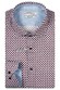 Giordano Maggiore Semi Cutaway Abstract Flower Pattern Overhemd Cerise