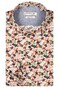 Giordano Maggiore Semi Cutaway Collar Flower Pattern Overhemd Rood-Multi