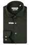 Giordano Maggiore Semi Cutaway Jersey Subtle Contrast Liquid Cotton Overhemd Donker Groen