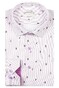 Giordano Maggiore Semi Cutaway Satin Penguin Stripe Fantasy Overhemd Light Mauve