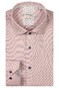 Giordano Maggiore Structured Dobby Semi Cutaway Collar Overhemd Roze