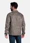 Giordano Mano Jacket Hand Finished Houndstooth Soft Wool Overshirt Kitt