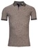 Giordano Nico Signature Polo Piqué Subtle Mélange Polo Taupe