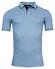 Giordano Nico Signature Polo Piqué Subtle Mélange Poloshirt Blue