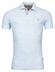 Giordano Nico Signature Polo Piqué Subtle Mélange Poloshirt Light Blue