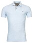 Giordano Nico Signature Polo Piqué Subtle Mélange Poloshirt Light Blue