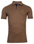 Giordano Nico Signature Polo Solid Piqué Tabac