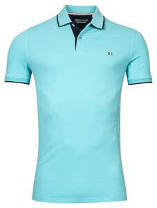 Giordano Nico Signature Polo Solid Piqué Turquoise