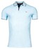 Giordano Nico Signature Two-Ply Supima Cotton Piqué Tipping Detail Polo Delft Blue