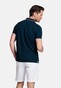 Giordano Nico Signature Two-Ply Supima Cotton Piqué Tipping Detail Polo Donker Blauw