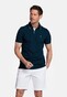 Giordano Nico Signature Two-Ply Supima Cotton Piqué Tipping Detail Polo Donker Blauw