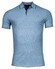 Giordano Nico Signature Two-Ply Supima Cotton Piqué Tipping Detail Polo Pastel Blauw