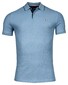 Giordano Nico Signature Two-Ply Supima Cotton Piqué Tipping Detail Polo Pastel Blauw