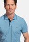 Giordano Nico Signature Two-Ply Supima Cotton Piqué Tipping Detail Polo Pastel Blauw